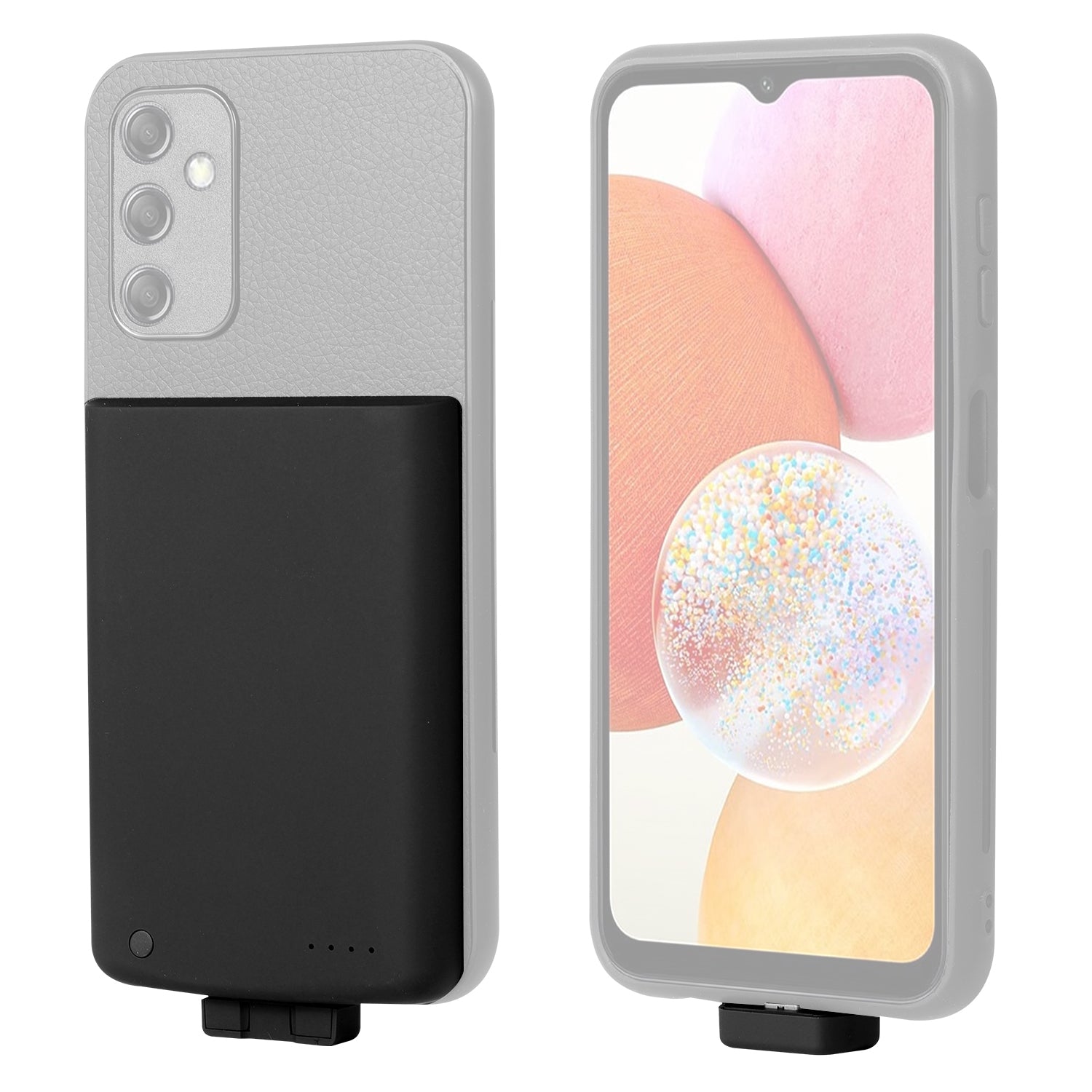 For Samsung Galaxy A14 5G Magnetic Wireless Power Bank 5000mAh Portable Phone Battery Case For Samsung Galaxy A14 5G Magnetic Wireless Power Bank 5000mAh Portable Phone Battery Case